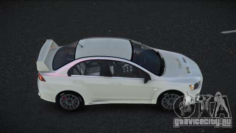 Mitsubishi Lancer Evolution X Bupvemo для GTA 4