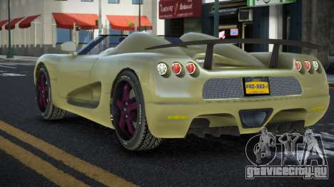 Koenigsegg CCRT Johhipewo для GTA 4