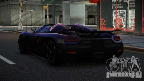 Koenigsegg Agera Exader S6 для GTA 4
