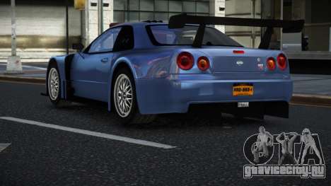 Nissan Skyline R34 GT-R Morley для GTA 4