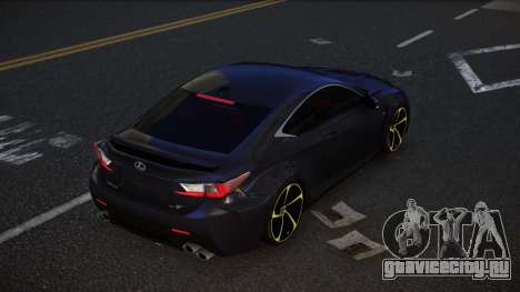 Lexus RC F Yapvaza для GTA 4