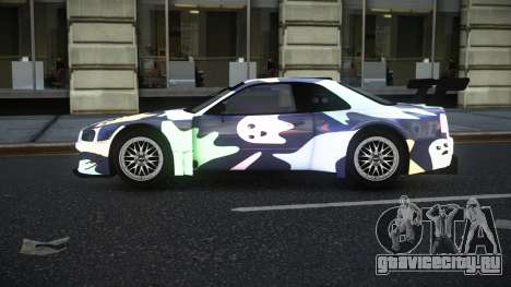 Nissan Skyline R34 GT-R Morley S5 для GTA 4