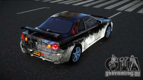 Nissan Skyline R34 Bassty S5 для GTA 4