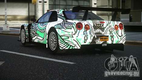 Nissan Skyline R34 GT-R Morley S4 для GTA 4