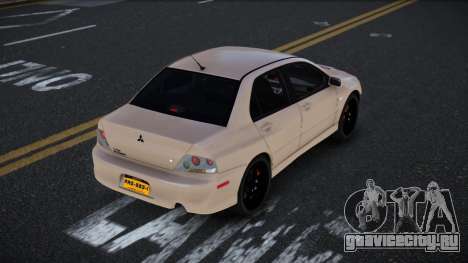 Mitsubishi Lancer Evolution VIII Cuvdiq для GTA 4