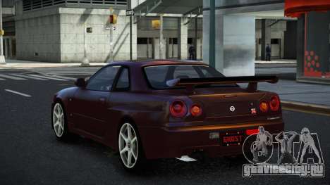 Nissan Skyline R34 Aheg для GTA 4