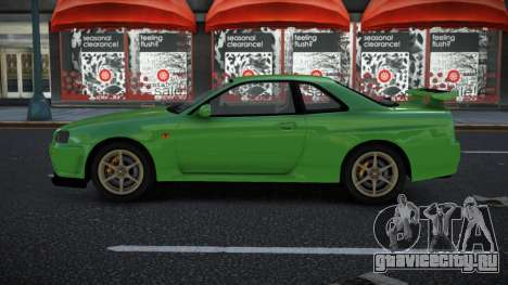 Nissan Skyline R34 Hihsujo для GTA 4