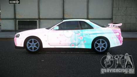 Nissan Skyline R34 Bassty S4 для GTA 4