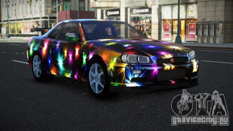 Nissan Skyline R34 Bassty S2 для GTA 4