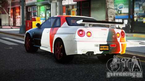 Nissan Skyline R34 Nolia S9 для GTA 4