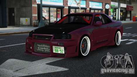 Nissan Skyline R33 Kivojile для GTA 4