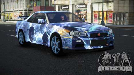Nissan Skyline R34 Bassty S3 для GTA 4