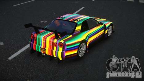 Nissan Skyline R34 GT-R Morley S8 для GTA 4