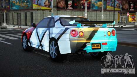 Nissan Skyline R34 Bassty S9 для GTA 4