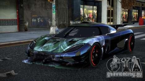 Koenigsegg Agera Nisanor S11 для GTA 4