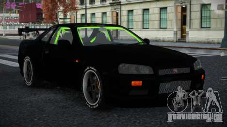 Nissan Skyline R34 Ujon для GTA 4