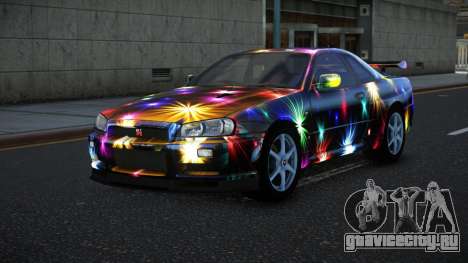 Nissan Skyline R34 Bassty S2 для GTA 4