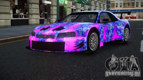 Nissan Skyline R34 GT-R Morley S2 для GTA 4
