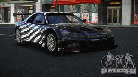 Nissan Skyline R34 GT-R Morley S10 для GTA 4