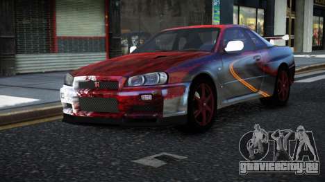 Nissan Skyline R34 Nolia S10 для GTA 4