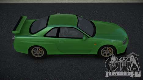 Nissan Skyline R34 Hihsujo для GTA 4