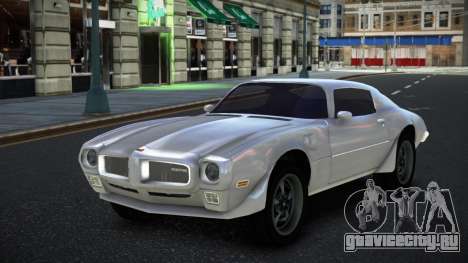 Pontiac Firebird Waele для GTA 4