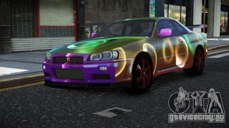 Nissan Skyline R34 Nolia S2 для GTA 4