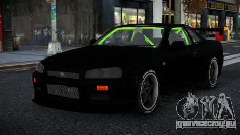 Nissan Skyline R34 Ujon для GTA 4