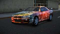 Nissan Skyline R34 Bassty S10 для GTA 4