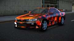 Nissan Skyline R34 Bassty S6 для GTA 4