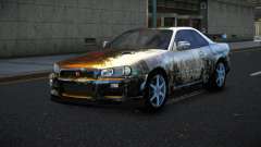 Nissan Skyline R34 Bassty S5 для GTA 4