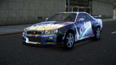 Nissan Skyline R34 Bassty S3 для GTA 4