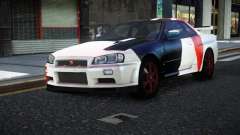 Nissan Skyline R34 Nolia S9 для GTA 4