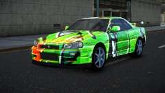 Nissan Skyline R34 Bassty S1 для GTA 4