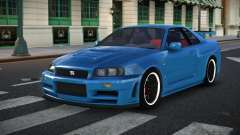 Nissan Skyline R34 Ozib для GTA 4