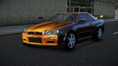 Nissan Skyline R34 Bassty S7 для GTA 4