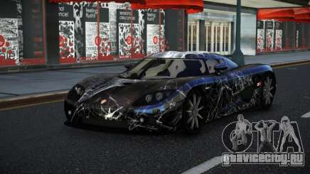 Koenigsegg CCX Teranat S1 для GTA 4