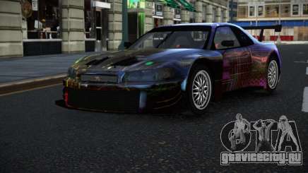 Nissan Skyline R34 GT-R Morley S3 для GTA 4