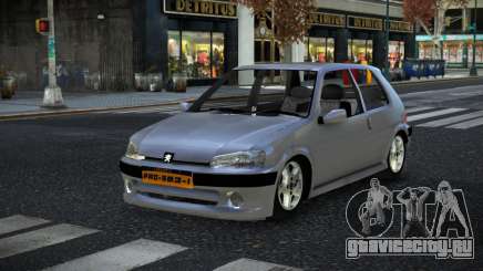 Peugeot 106 Saiwo для GTA 4