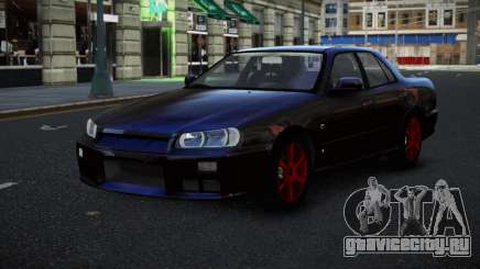 Nissan Skyline R34 Evaw для GTA 4