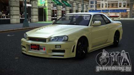 Nissan Skyline R34 Hijaye для GTA 4