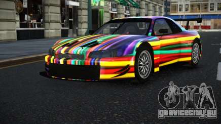 Nissan Skyline R34 GT-R Morley S8 для GTA 4