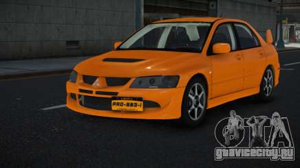 Mitsubishi Lancer Evolution VIII Howuqugaf для GTA 4