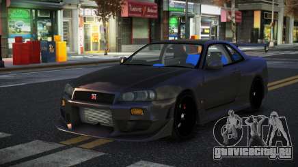Nissan Skyline R34 Ferzow для GTA 4