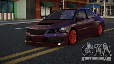 Mitsubishi Lancer Evolution VIII Ecal для GTA 4