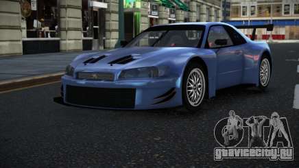 Nissan Skyline R34 GT-R Morley для GTA 4