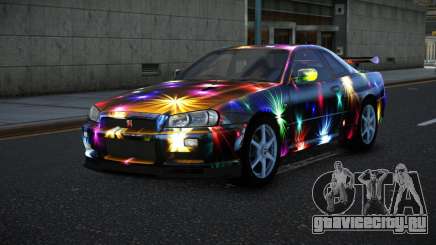 Nissan Skyline R34 Bassty S2 для GTA 4