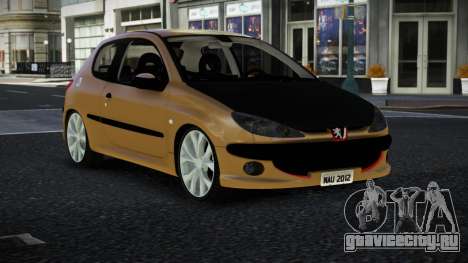 Peugeot 206 Riose для GTA 4