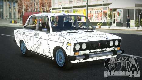 VAZ 2106 Bejala S5 для GTA 4