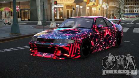 Nissan Skyline R33 Mexron S4 для GTA 4